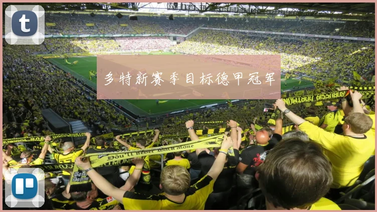 多特新赛季目标德甲冠军